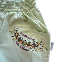 Pantalon vert anis fruits - 24 mois