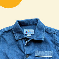 Chemisette jean - 12 mois