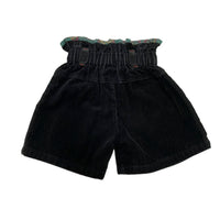 Short velours côtelé noir - 24 mois