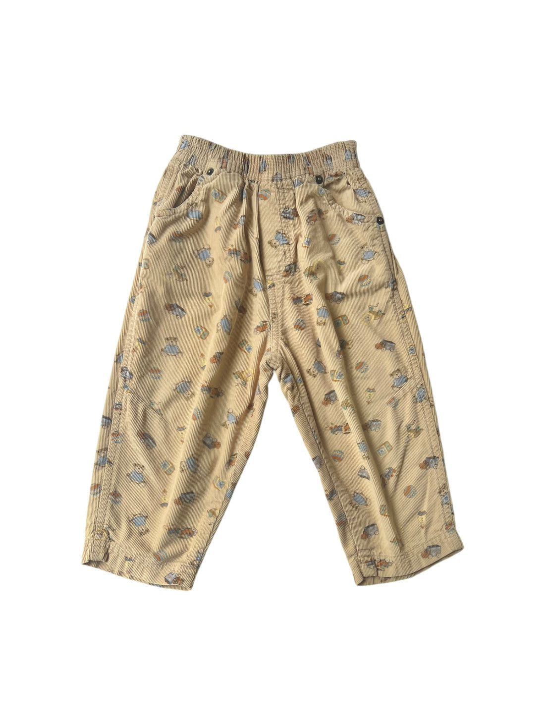 Pantalon velours nounours - 18/24 mois