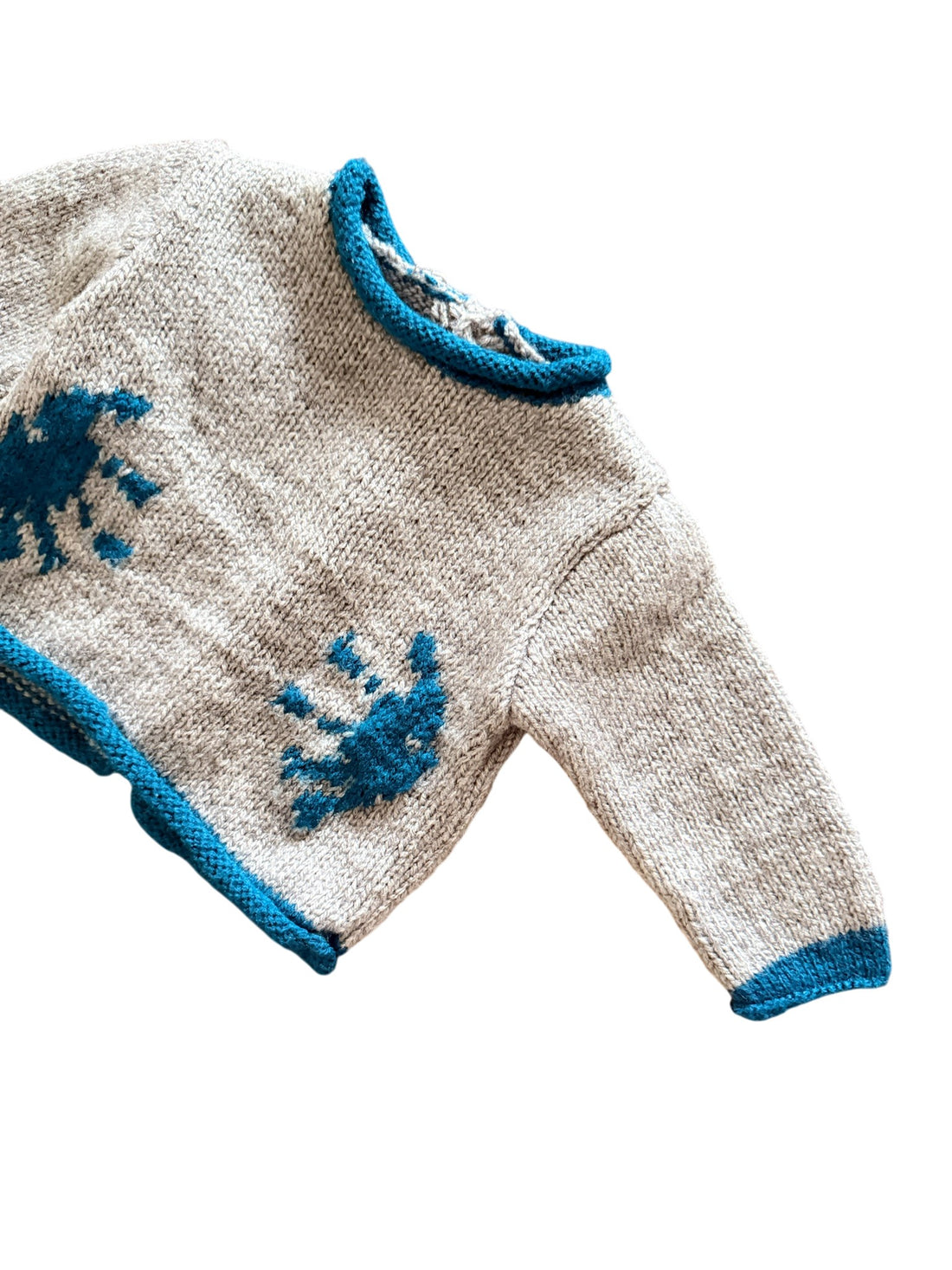 Brassière grise et bleue - 6 mois