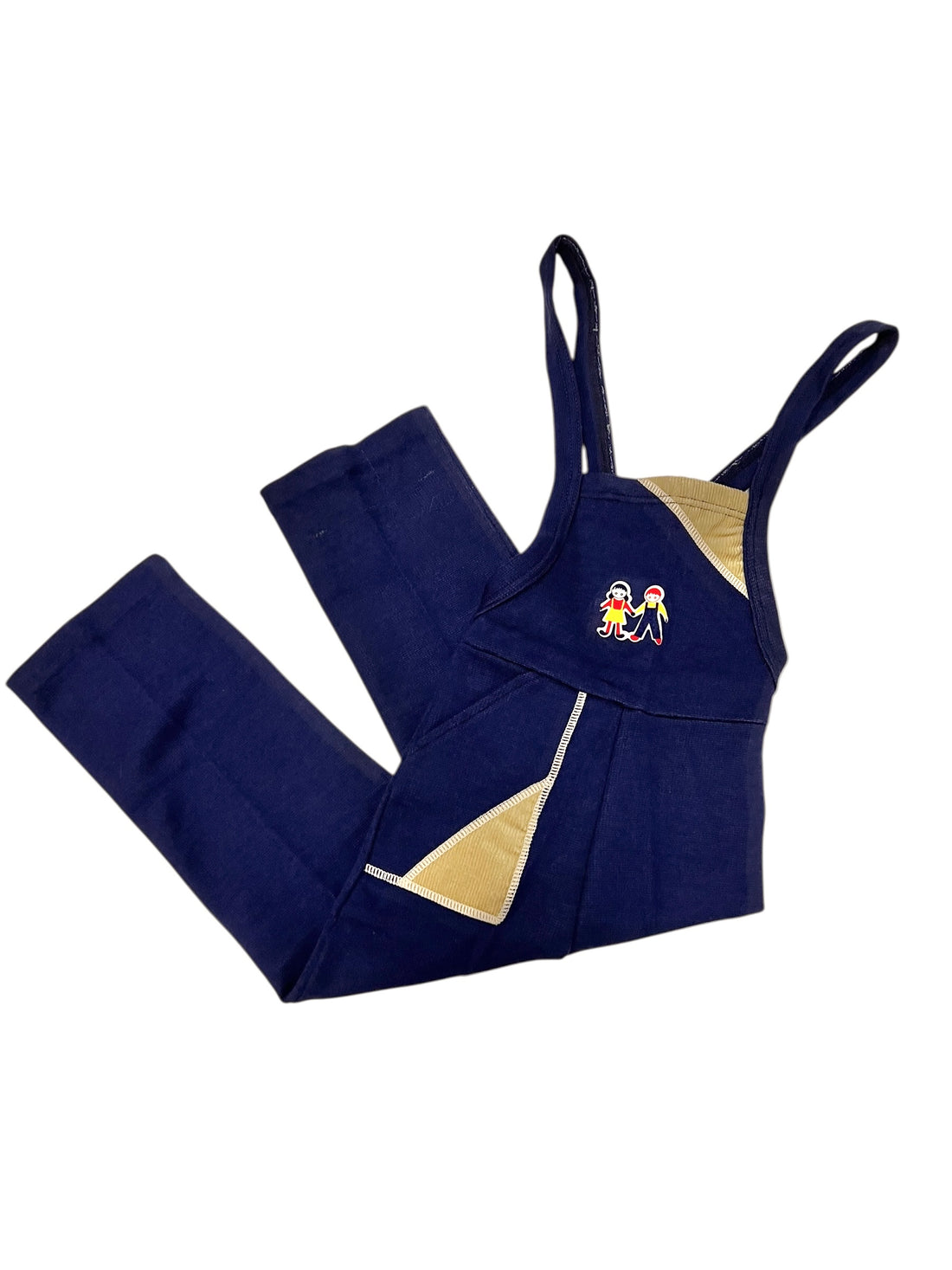 Salopette en maille marine 70&