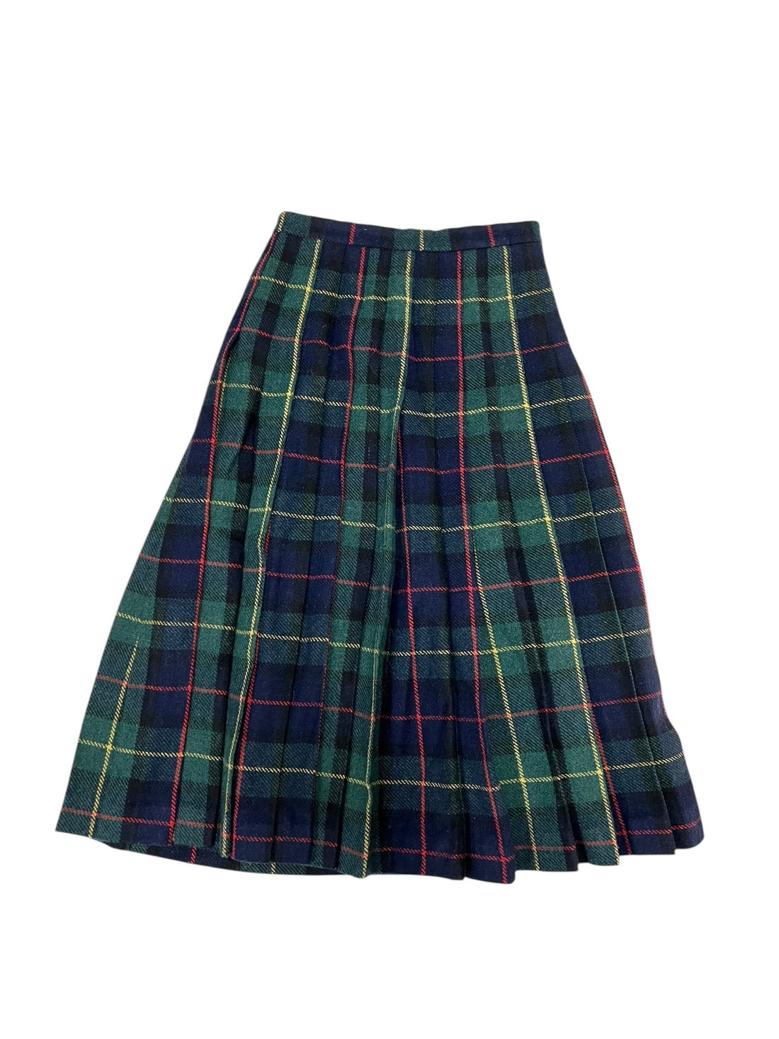 Jupe kilt longue avec laine - 10/12 ans