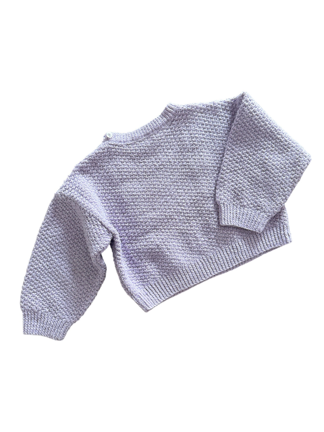 Pull torsadé lilas - 24 mois