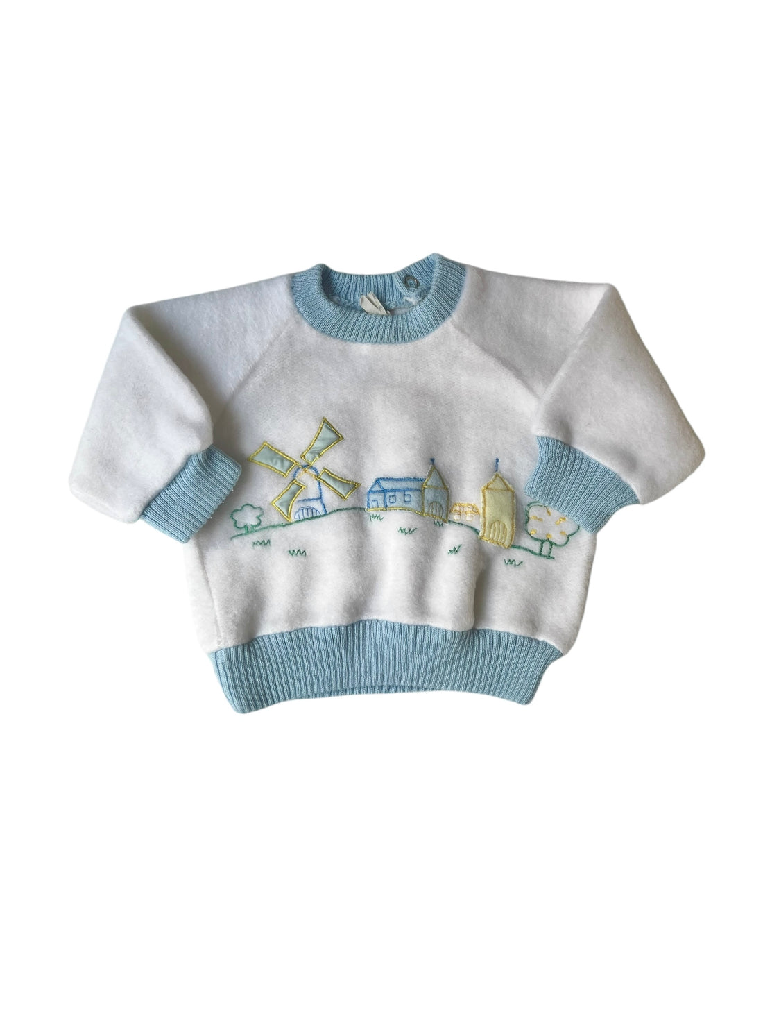 Sweat feutrine moulin - 3 mois