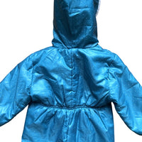 Combi pilote skieurs flocons bleue - 6 mois