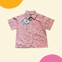 Chemisette orange libellule - 8 ans