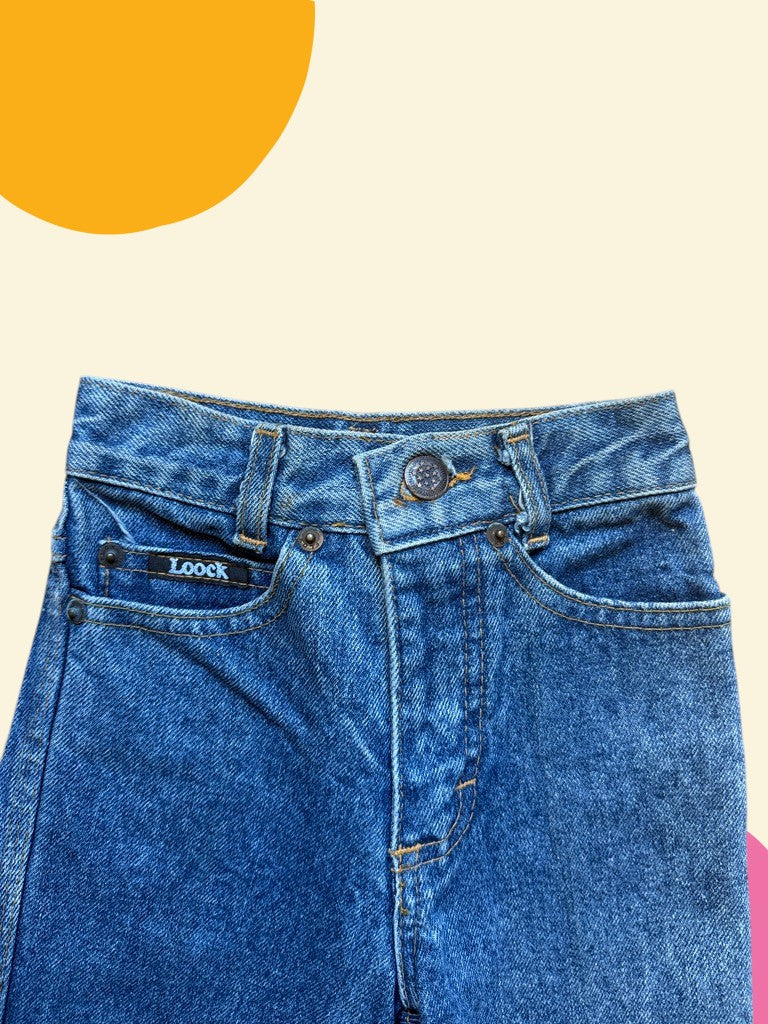 Jean droit taille haute - 4 ans