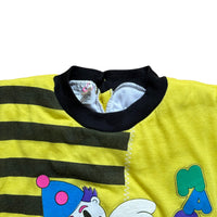 Combinaison rembourrée clown jaune - 18 mois