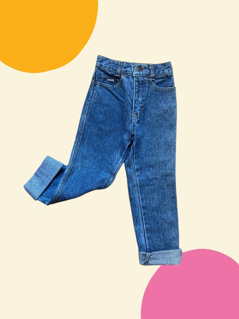 Jean droit taille haute - 4 ans