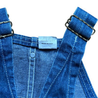 Salopette denim bleue - 24 mois