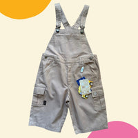 Salopette short marron - 7 ans