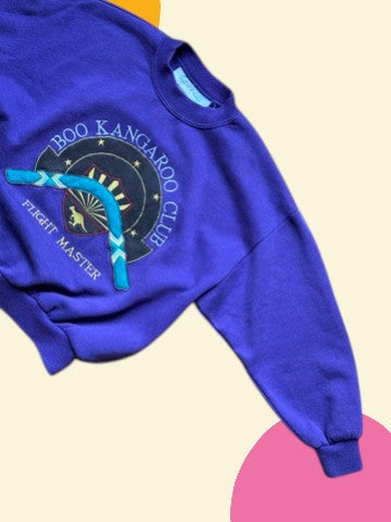 Sweat kangourou violet - 10 ans