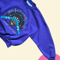 Sweat kangourou violet - 10 ans