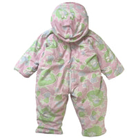 Combi pilote bébé fleuri - 12 mois