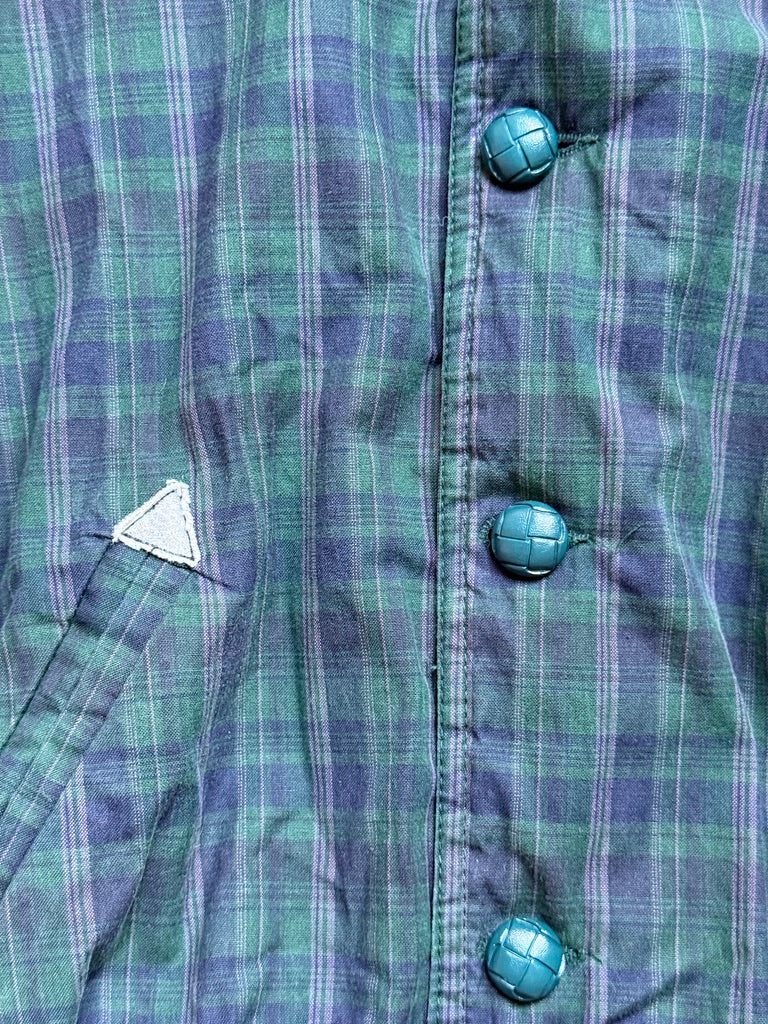 Bomber tartan vert - 8 ans