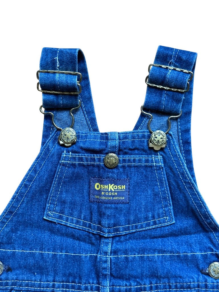 Salopette denim bleue - 24 mois