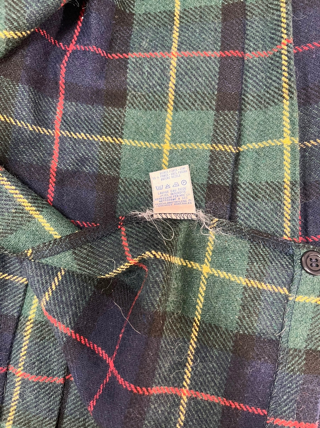 Jupe kilt longue avec laine - 10/12 ans