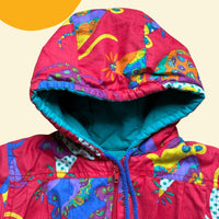 Blouson imprimé rouge - 18/24 mois