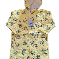 Coupe vent allumettes jaune - 5 ans