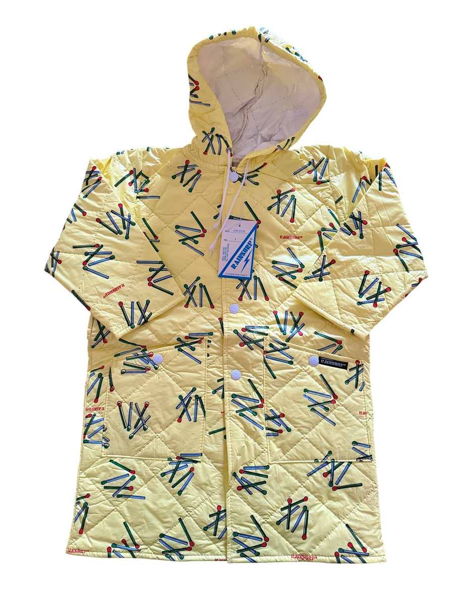 Coupe vent allumettes jaune - 5 ans