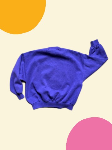 Sweat kangourou violet - 10 ans