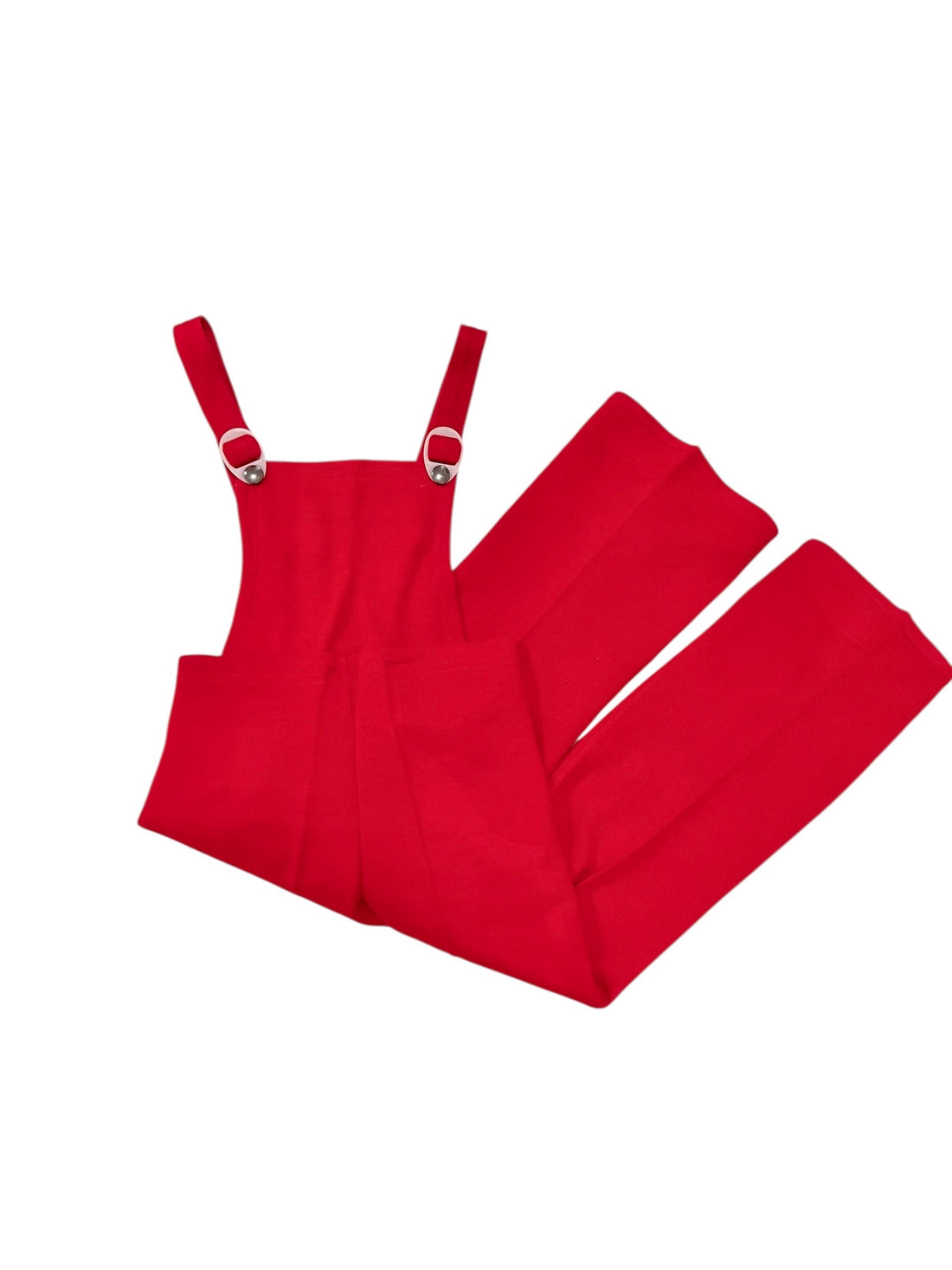 Salopette en maille rouge 70&