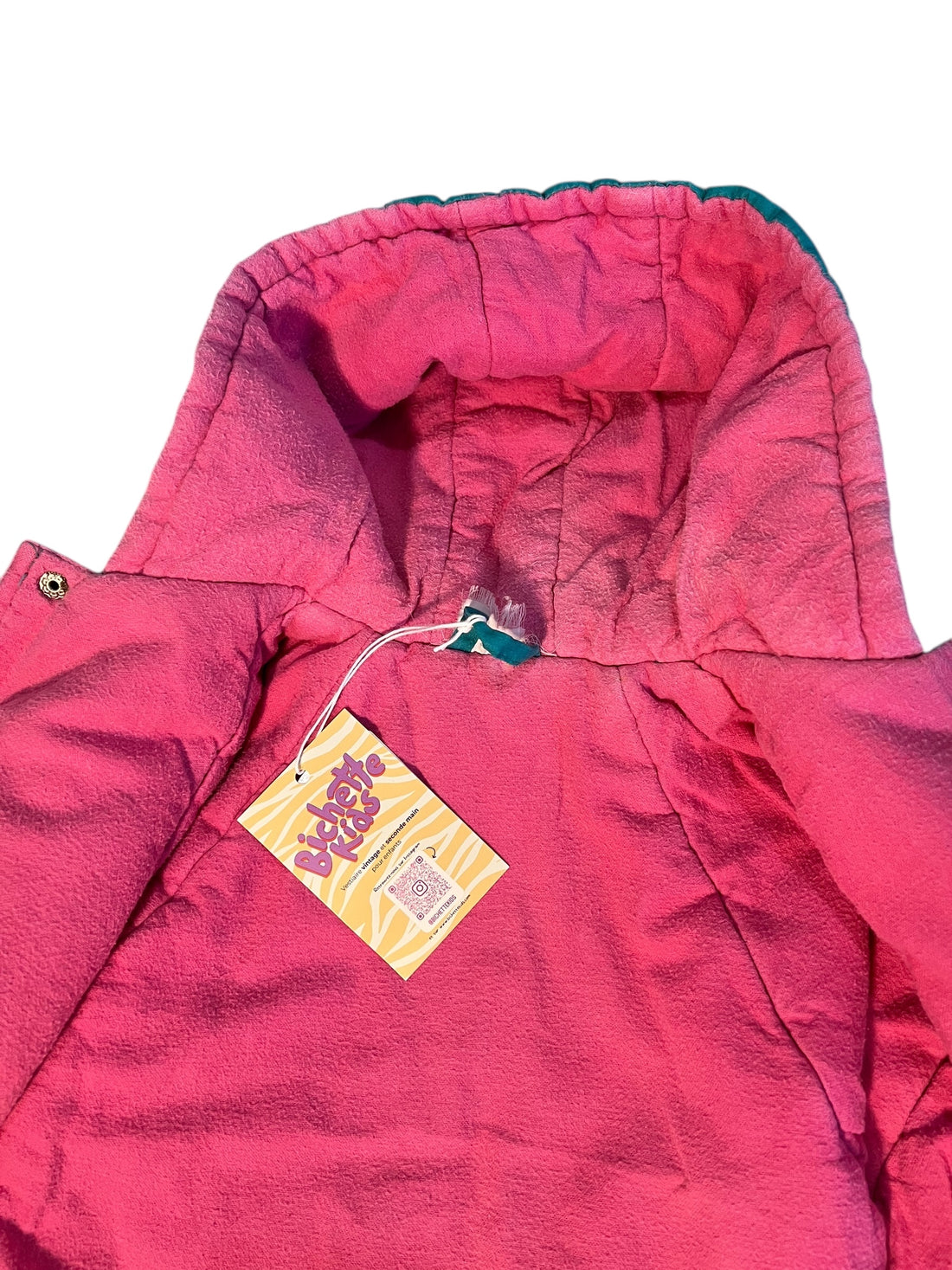 Manteau bicolore - 12 mois