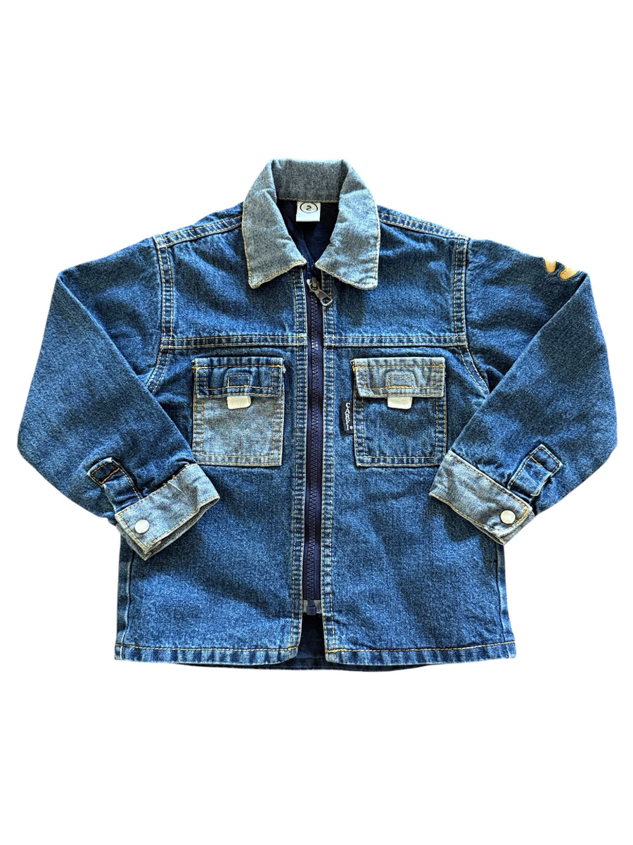 Veste jean zip - 24 mois