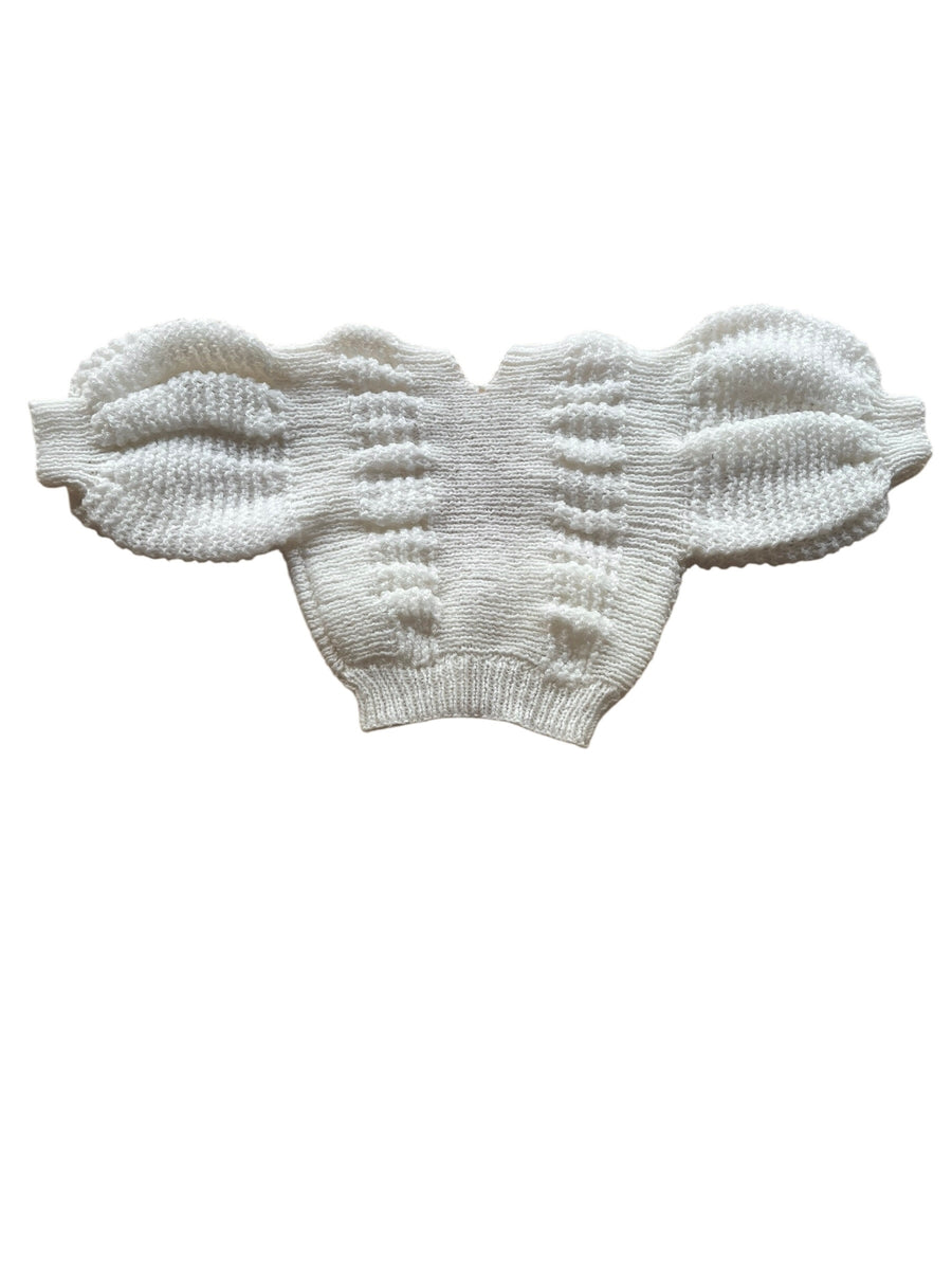 Gilet crop manches ballons - 6 mois