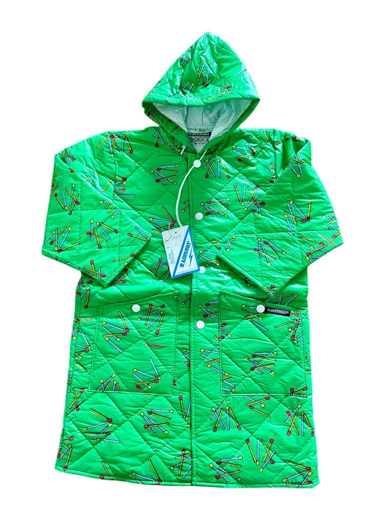 Coupe vent allumettes vert - 5 ans