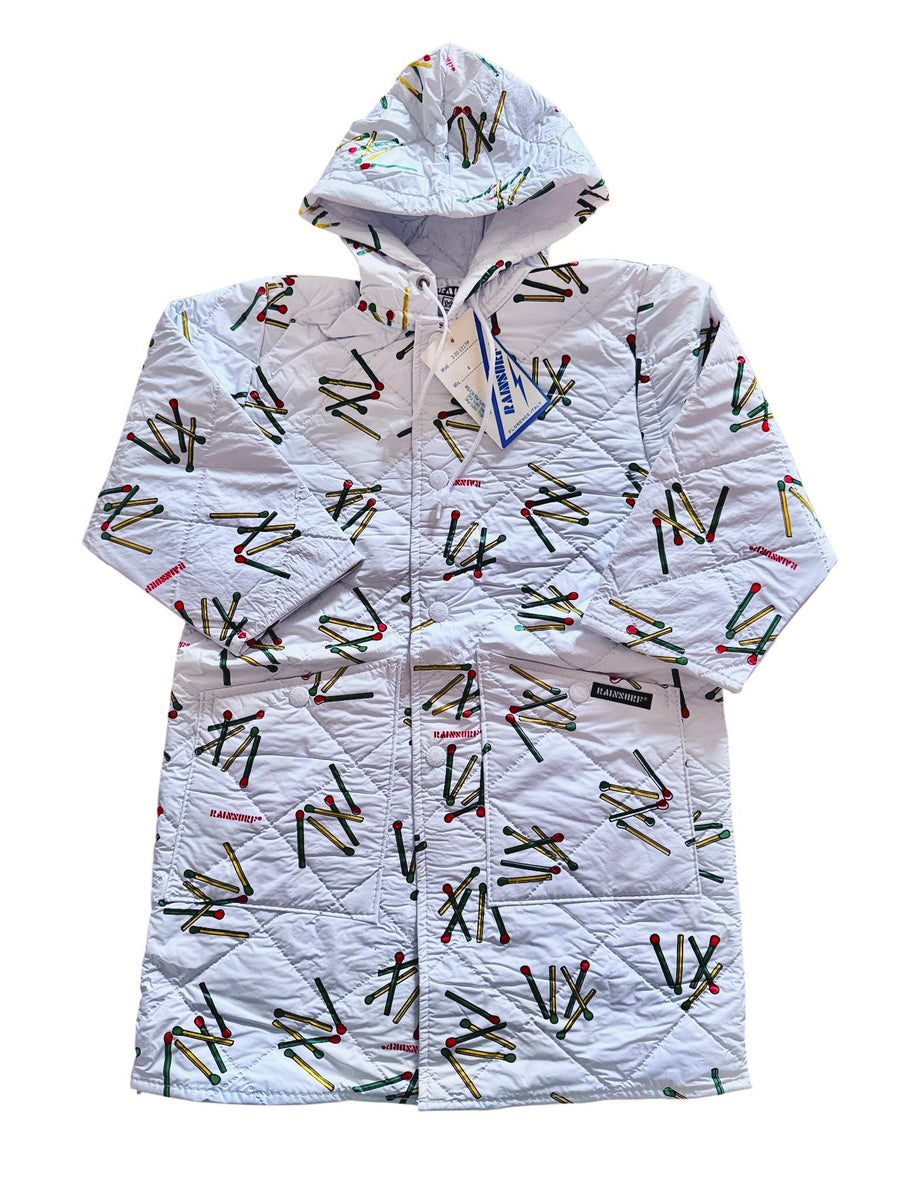 Coupe vent allumettes blanc - 4 ans