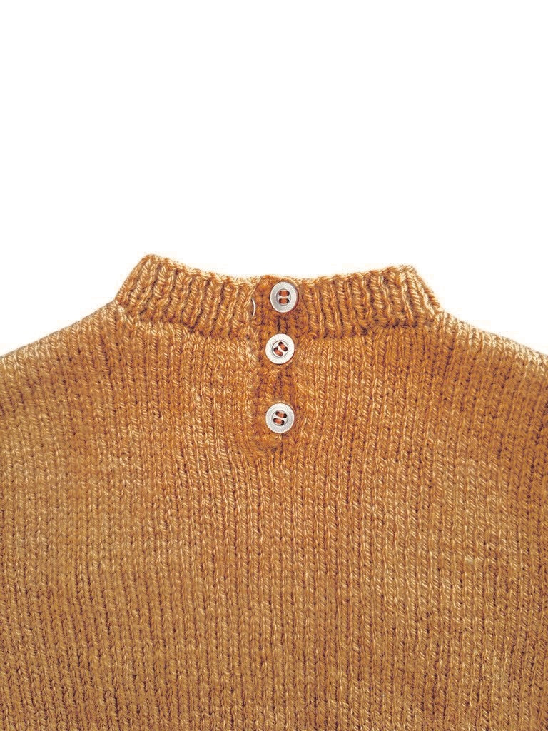 Pull sans manches marron - 24 mois