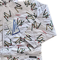 Coupe vent allumettes blanc - 6 ans