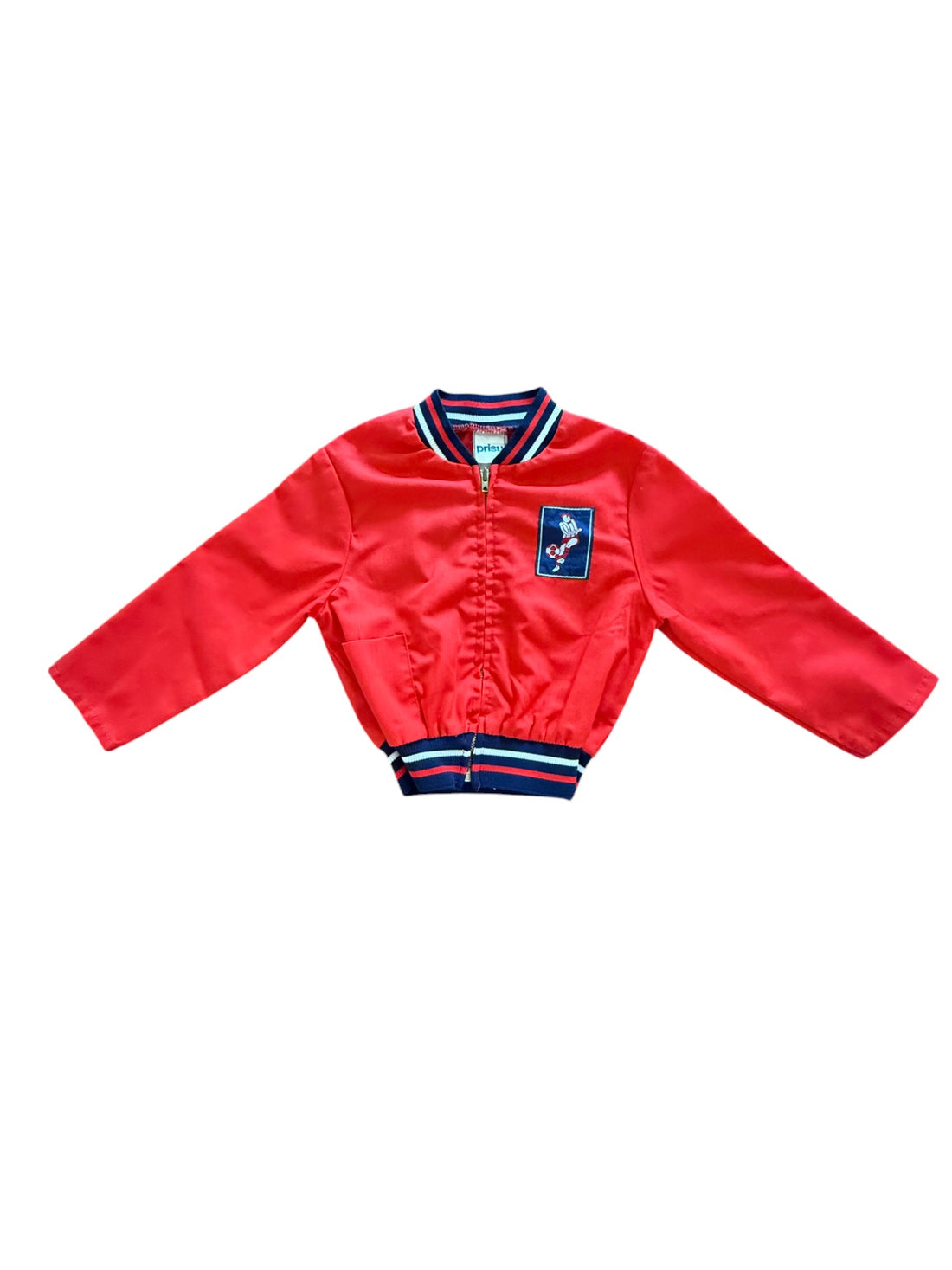 Veste football rouge - 24 mois