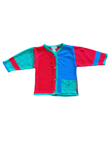 Gilet colorblock - 24 mois