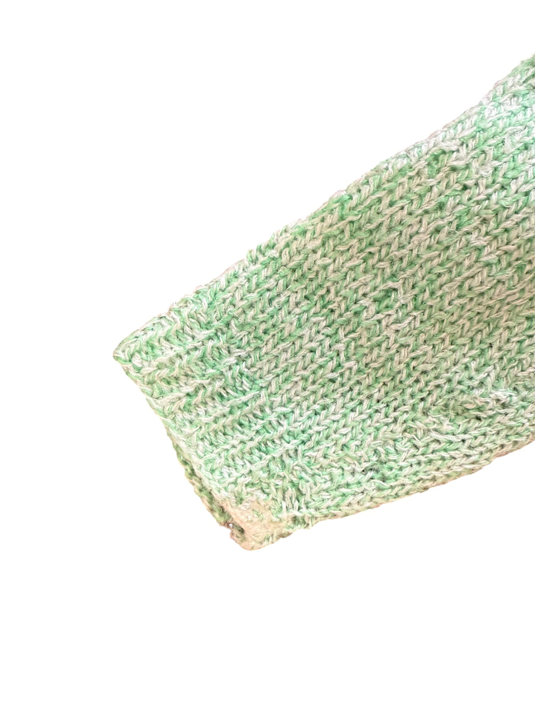 Pull maille col ouvert vert - 12 mois