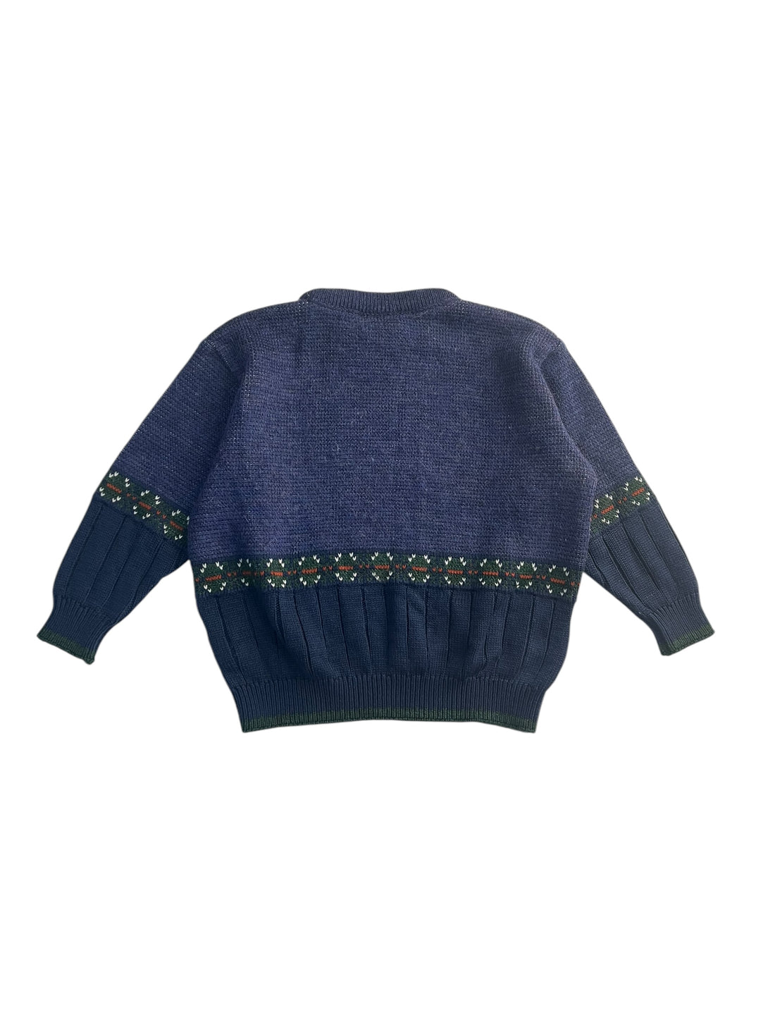 Pull brodé ours - 6 ans