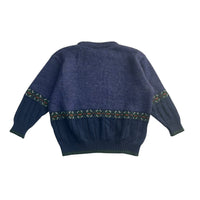 Pull brodé ours - 6 ans