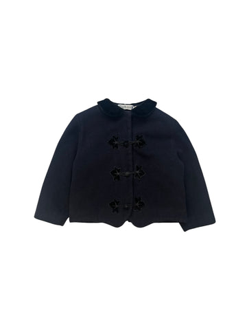 Manteau court noir - 4 ans