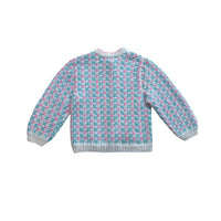 Gilet rose et bleu - 24 mois