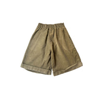 Short velours côtelé kaki - 8 ans