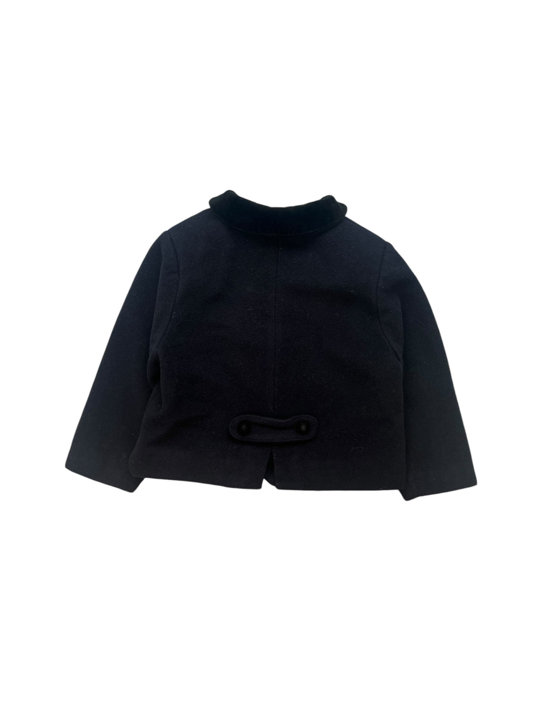 Manteau court noir - 4 ans