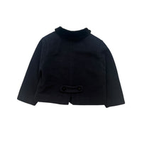 Manteau court noir - 4 ans