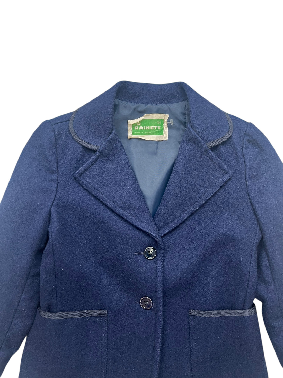 Blazer laine marine - 6 ans