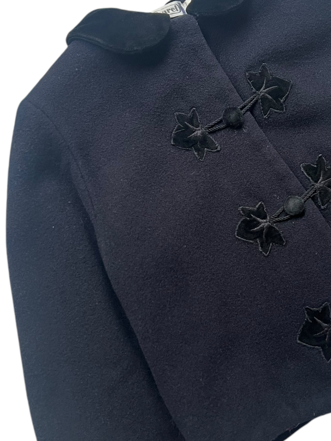 Manteau court noir - 4 ans