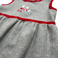 Robe laineuse gris - 4 ans