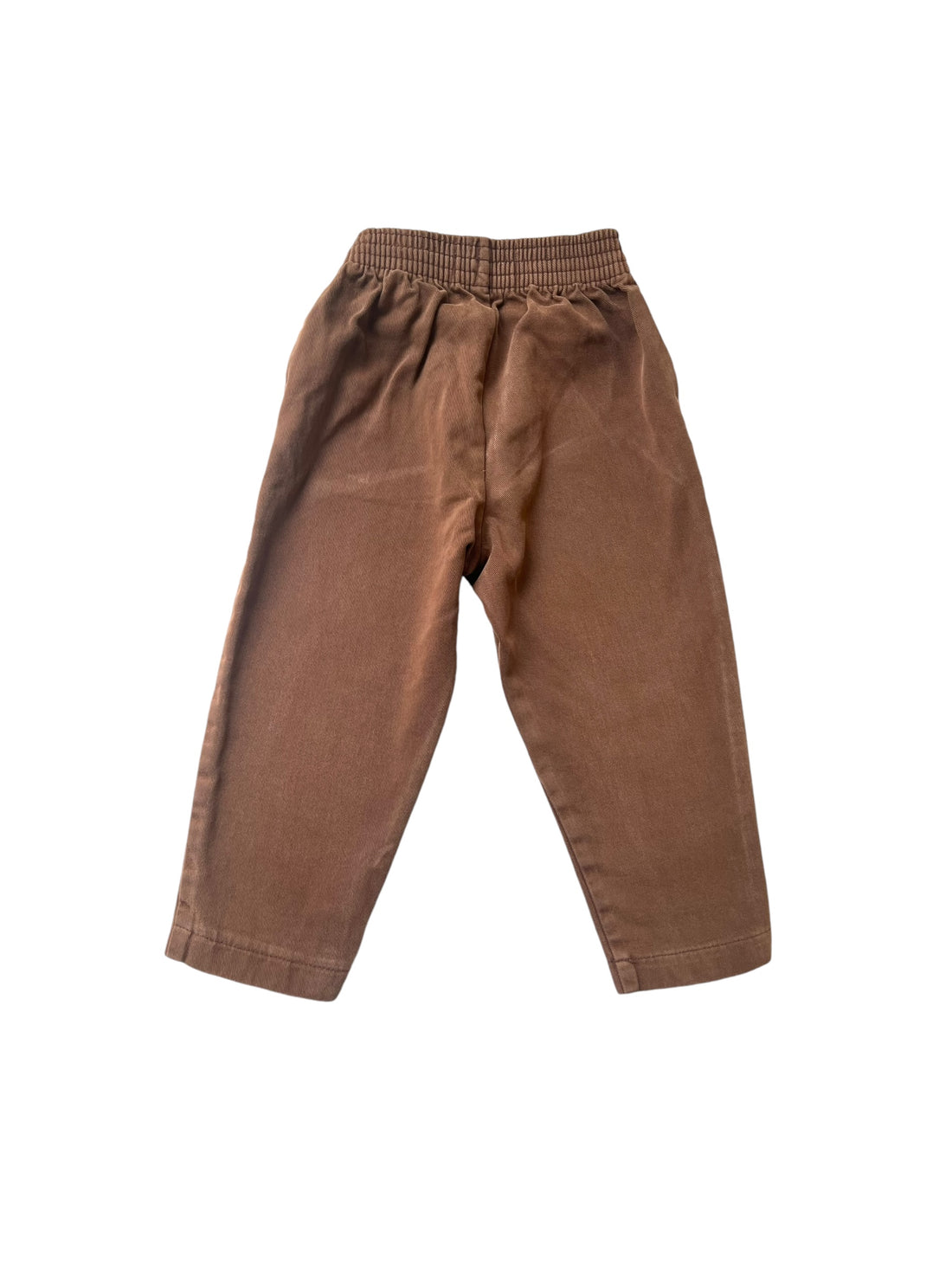 Pantalon toile coton marron Snoopy - 3 ans