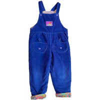 Salopette velours bleue - 3 ans