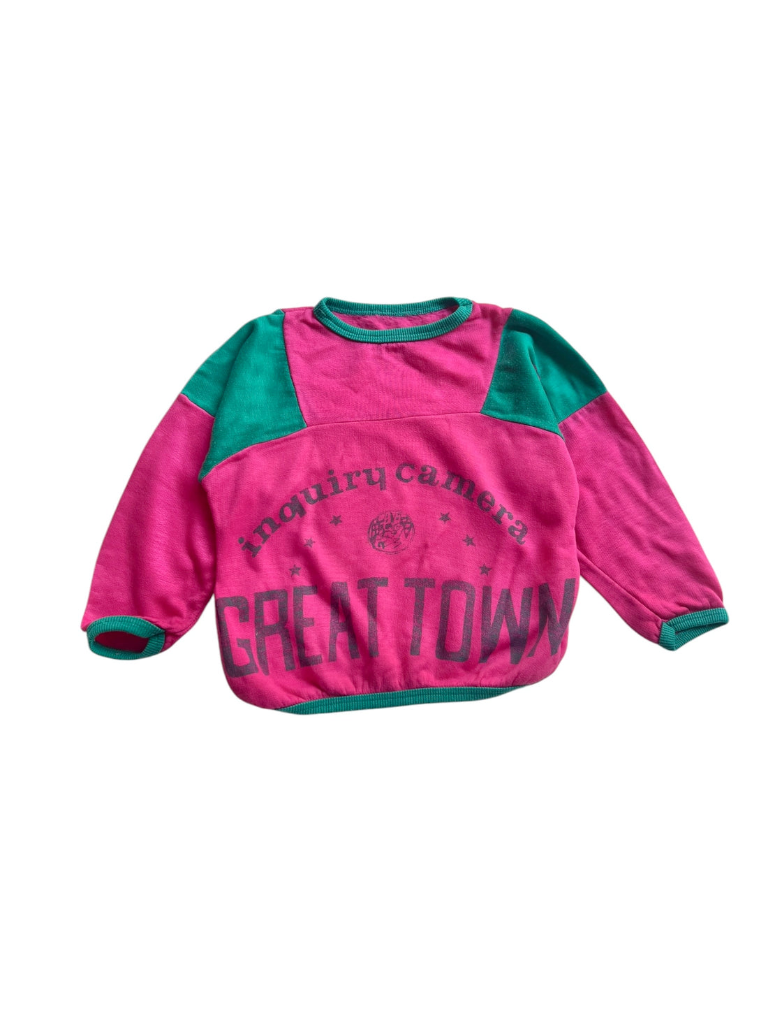 Sweat sporty bicolore - 4 ans